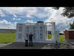 Lưu trữ năng lượng pin trong thùng