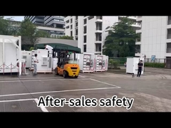 Công nghiệp thương mại 215kwh Lithium Ion pin hệ thống lưu trữ trên off lưới kết nối Cabinet BESS