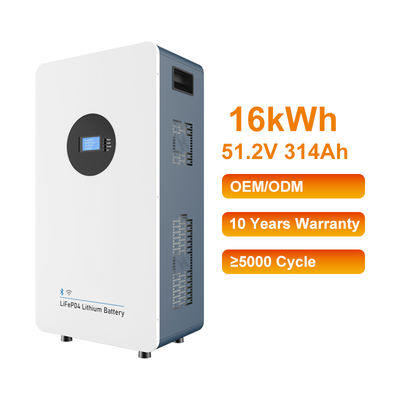 chất lượng  All in One 16KWH home energy storage battery Pack 51.2V 314Ah 16.076kwh Lifepo4 Lithium energy storage battery system  nhà máy sản xuất