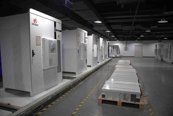 125.44KWH Hệ thống lưu trữ năng lượng pin công nghiệp với truyền thông Ethernet