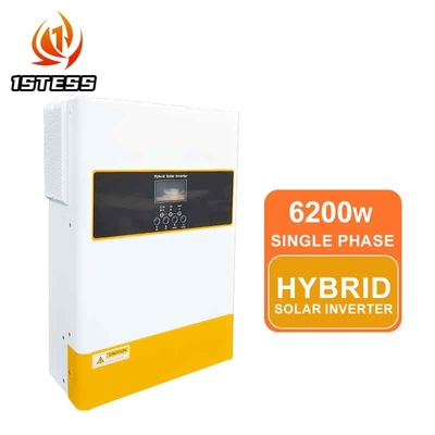 Năng lượng đầu ra danh nghĩa 48V 120A MPPT Đơn giản sóng sinus Mặt trời Inverter lai 5.5KW 6.2KW