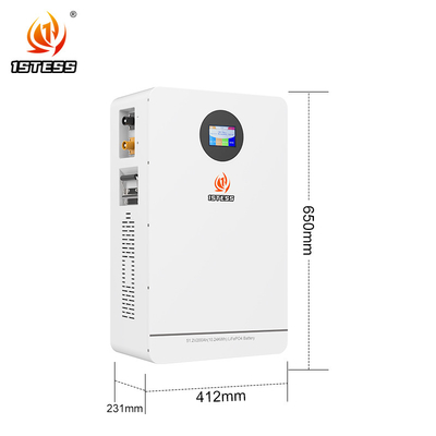 Sản phẩm bán buôn Đường gắn 51.2V LiFePO4 nhà tích trữ năng lượng pin Lithium pin Pack
