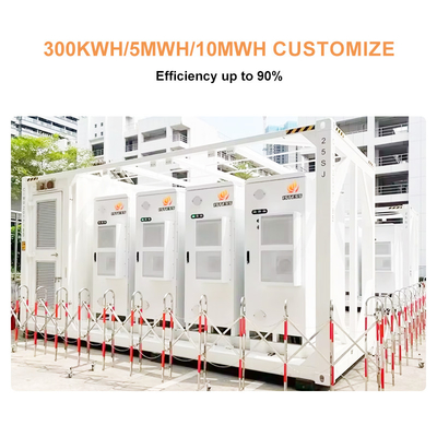 Hệ thống pin lưu trữ năng lượng container 1mwh 2mwh 3mwh 4mwh 5mwh LiFePO4 ESS Hệ thống pin tất cả trong một