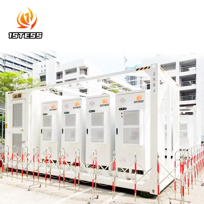 5mwh 40ft container pin mặt trời lưu trữ năng lượng Ess hệ thống làm mát chất lỏng container