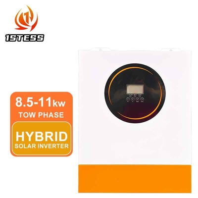Chế độ sạc MPPT 8.5KW 11KW Solar Hybrid Inverter, 48V 11kW On/Off Grid Hybrid Solar Inverter