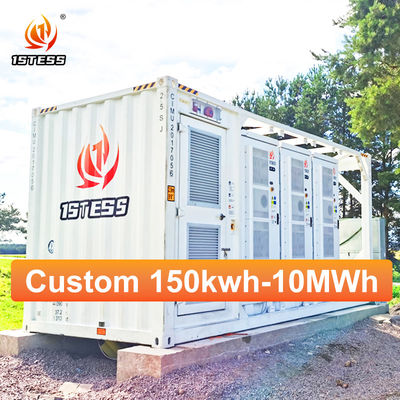 Hệ thống lưu trữ năng lượng chứa 20ft BESS 150KW 1MWh 10MWh