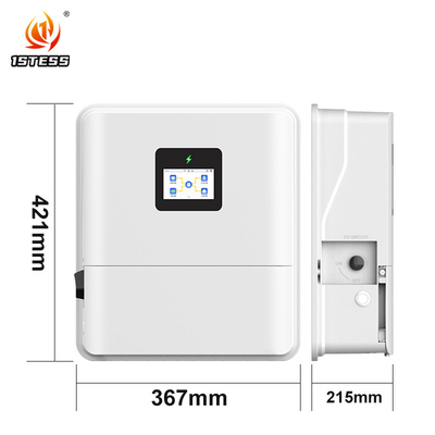 Biến tần lai năng lượng mặt trời IP65 một pha 48V 3kw 3.6kw 4.6kw Bật/Tắt lưới 48V Sóng sin chuẩn 5kw 6kw Biến tần năng lượng mặt trời với MPPT