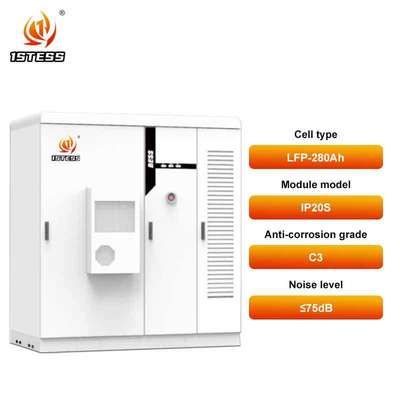 Hệ thống lưu trữ năng lượng pin 215kWh LiFePO4 cho sử dụng công nghiệp