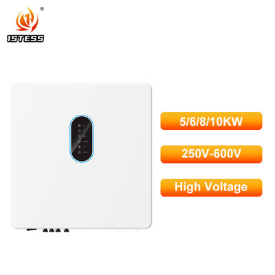 Biến tần năng lượng mặt trời lai sóng sin chuẩn ba pha vào/ra lưới MPPT IP65 250V-600V 5kw 6kw 8kw 10kw, có tính năng bảo vệ chống cô lập