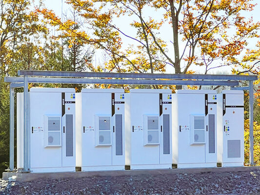 All in One Modular Energy Storage System Container With 215KWh Lifepo4 Lithium Battery For EV Charging