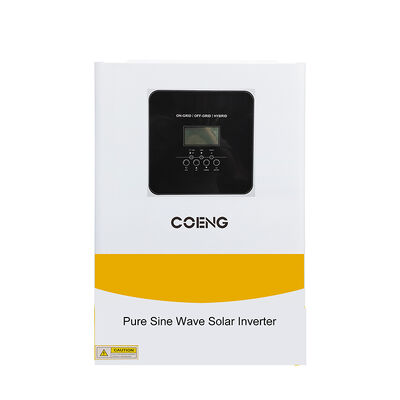 Bộ biến tần năng lượng mặt trời lai 48V 6.2kw Off Grid Sine Wave MPPT hoạt động không cần Ắc quy