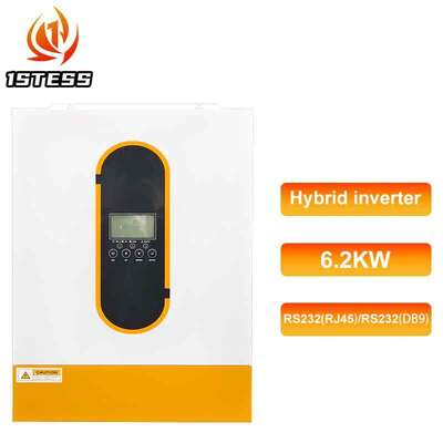 48V 6200W Pure Sine Wave Off Grid Inverter Single Phase MPPT 6500W Input mặt trời điện áp cao cho nhà và văn phòng