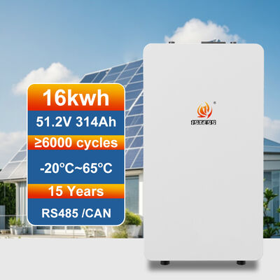 Gói LiFePO4 16kWh đáng tin cậy với tính năng nâng cấp chương trình cơ sở tự động