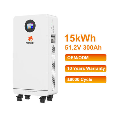Điện năng lưu trữ nhà thông minh 300Ah Capacity 15.36kWh Touch Screen Real-time Monitor Safe Protected